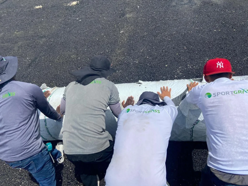 Puerto Colombia Atlantico Cancha Carlos Bacca Área 5302 m2 Sistema última generación grama más shockPad