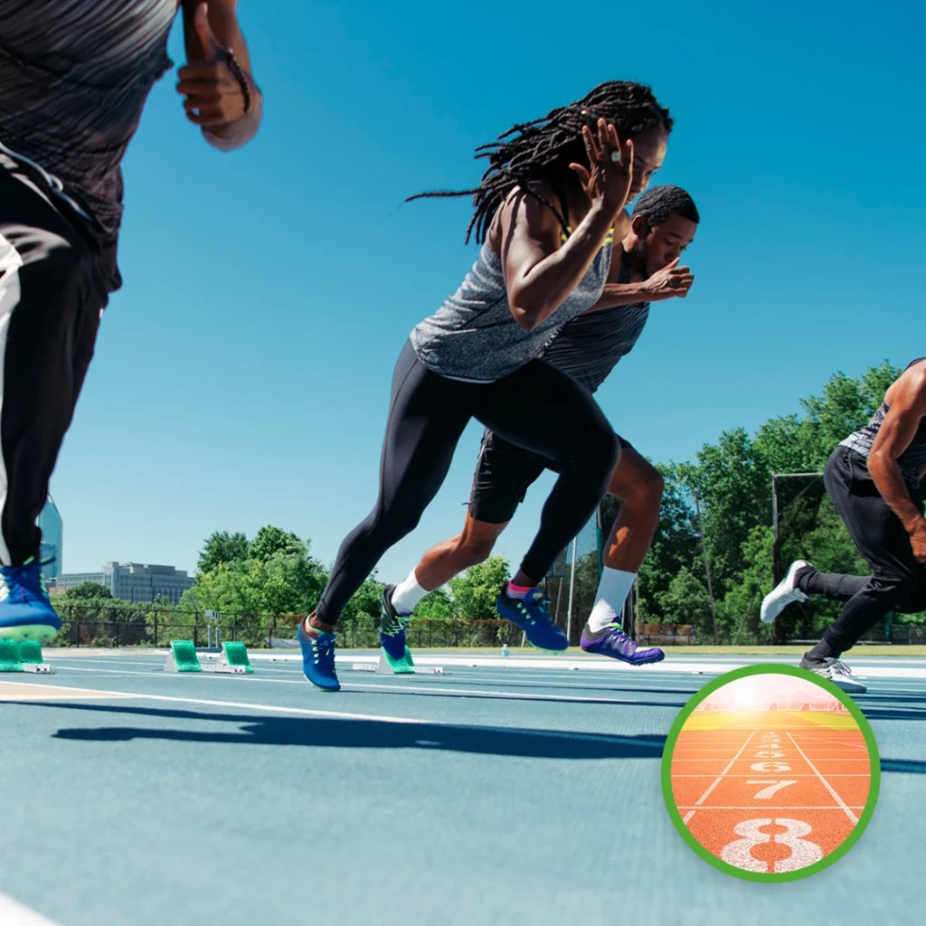 Pádel Set 20 atletismo